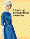 I Find Your Awkwardness Charming Gift Tag