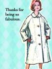 Thanks for Being So Fabulous Gift Tag